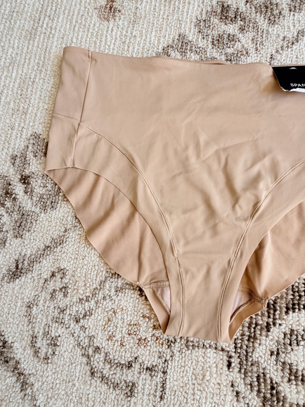 Lot of 3 SPANX Supersmooth Undie-tectable Hi-Leg Brief XL Champagne Beige 40157R - Picture 6 of 13